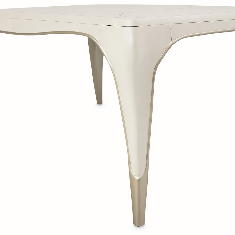London Place Rectangular Dining Table - Creamy Pearl