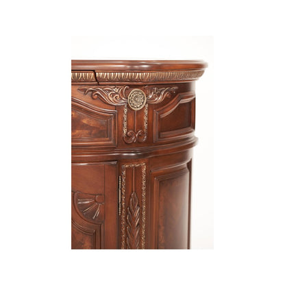 Cortina Bedside Chest - Honey Walnut