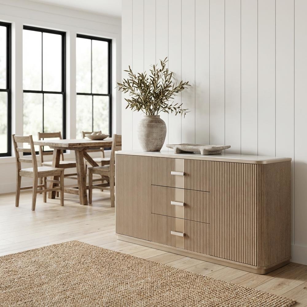 West Kensington Sideboard - Sea Salt Caramel