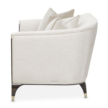 Paris Chic Loveseat - Cremini/Espresso
