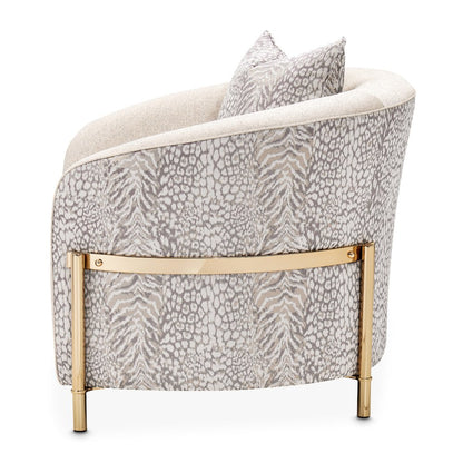 Lisbon Accent Chair - Opal/Gold