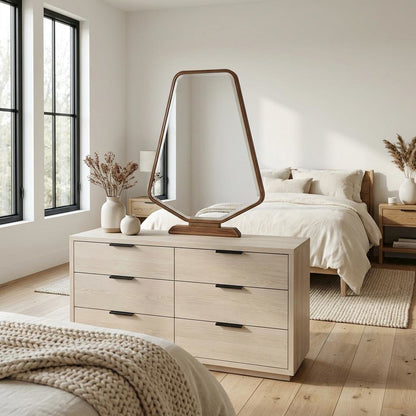 Houston Vanity Mirror - Walnut