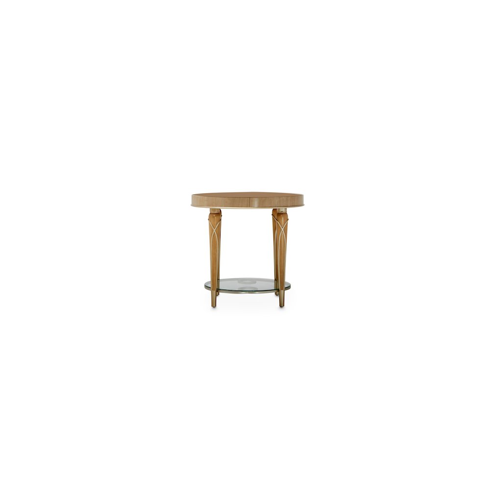 Villa Cherie End Table - Caramel