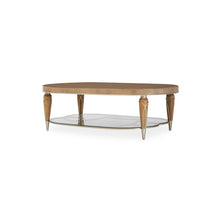 Villa Cherie Oval Cocktail Table - Caramel