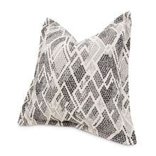 Moonbeam Mamba 20" Flange Pillow, Set of 2 - Graphite