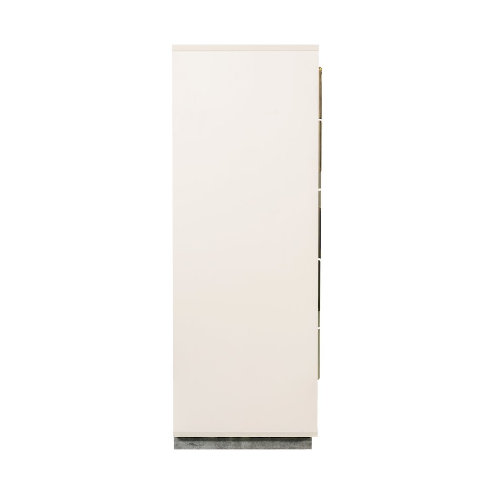Pavira 5-Drawer Chest - Stone