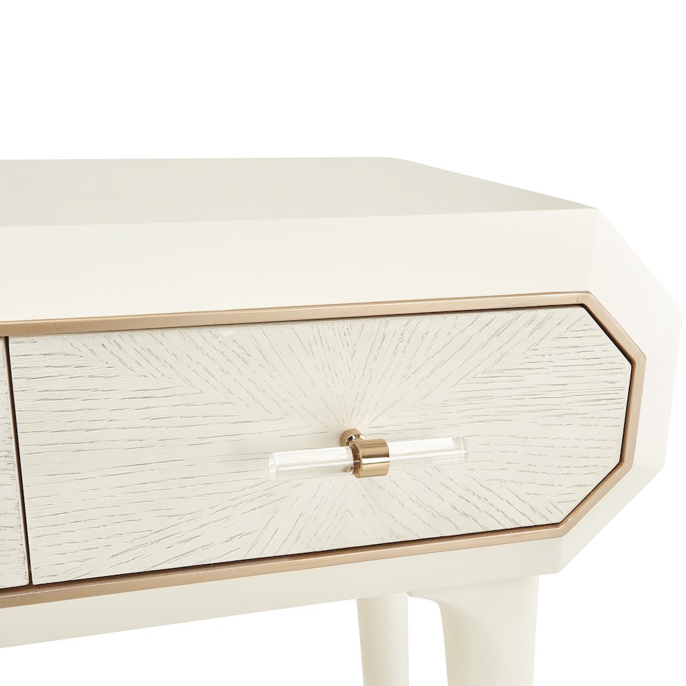 La Rachelle Console Table - Champagne