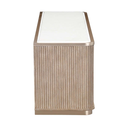 West Kensington Media Cabinet - Sea Salt Caramel