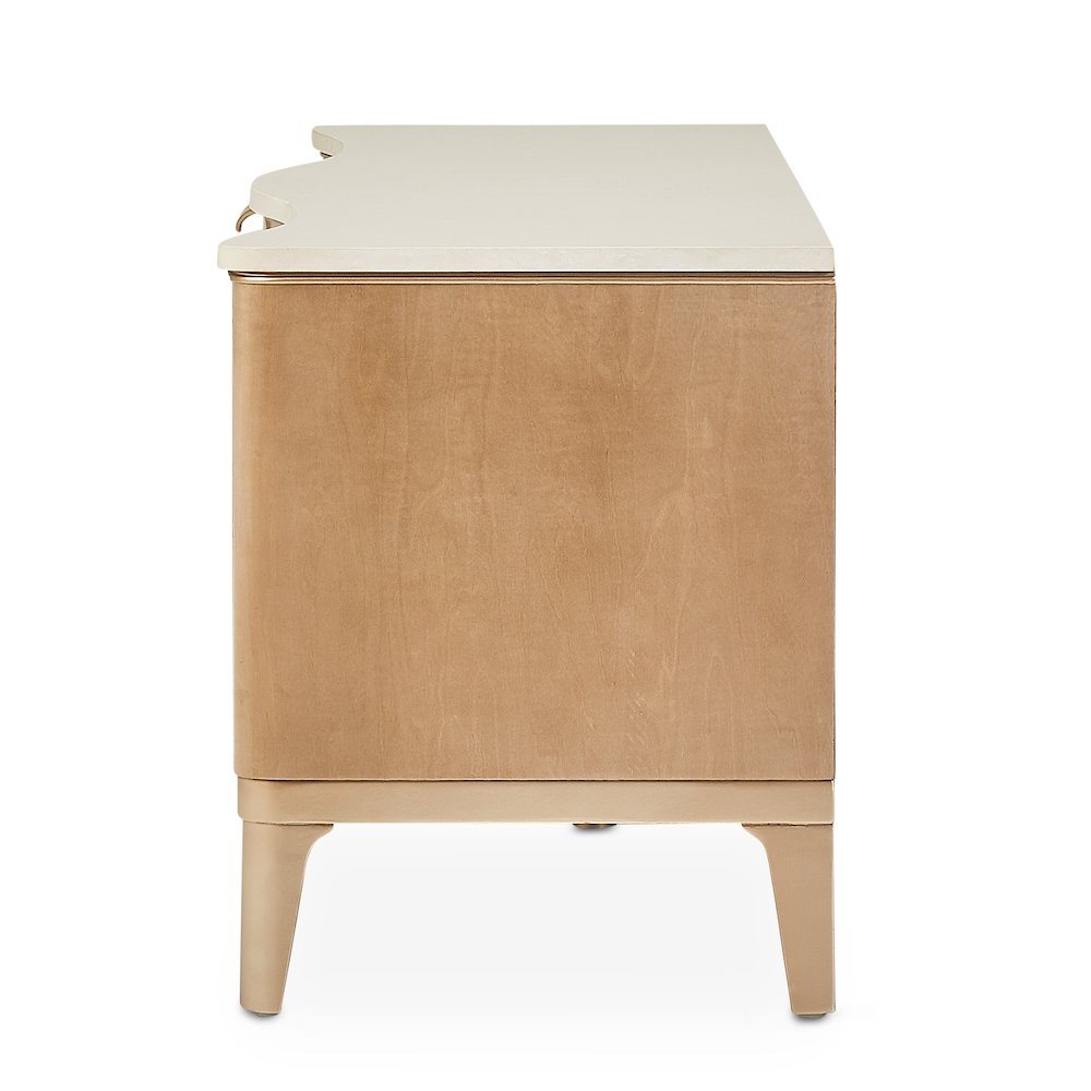Malibu Crest TV Console - Blush
