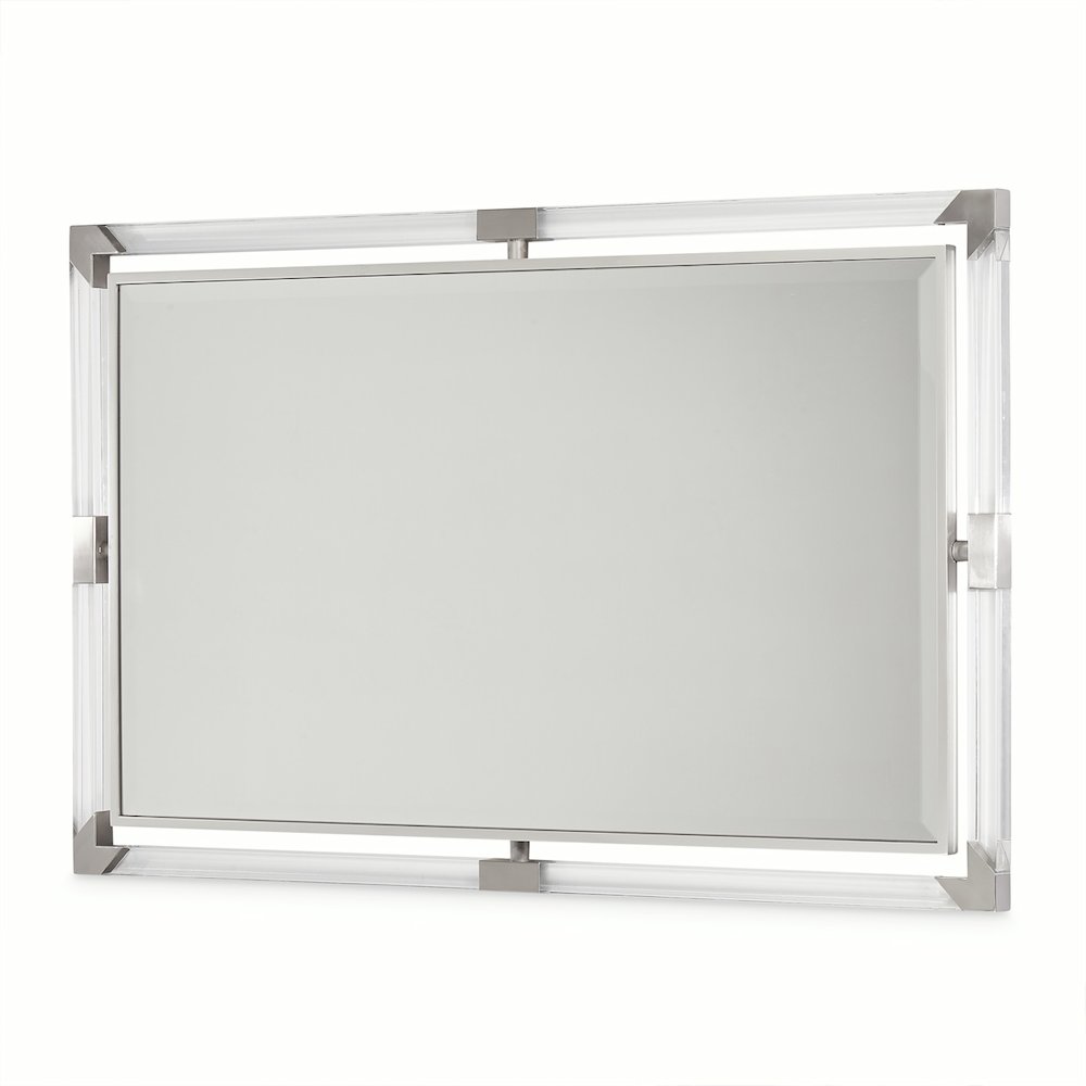 Penthouse Wall Mirror - Ash Gray