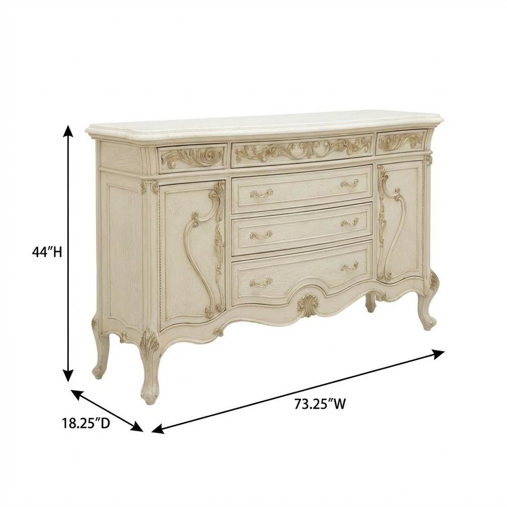 Platine de Royale Sideboard - Champagne