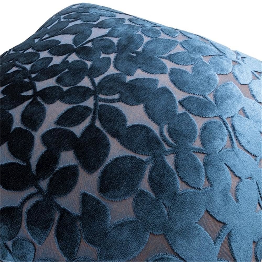 Blue My Mind Larkin 19" Square Velvet Pillow, Set of 2 - Sapphire