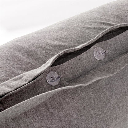 Ultra 7-Piece Queen Duvet Set - Grey