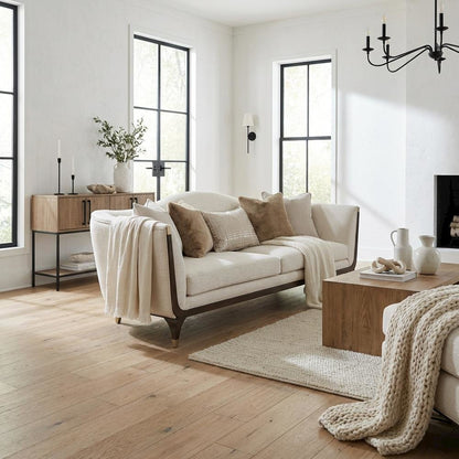 Paris Chic Sofa - Cremini/Espresso