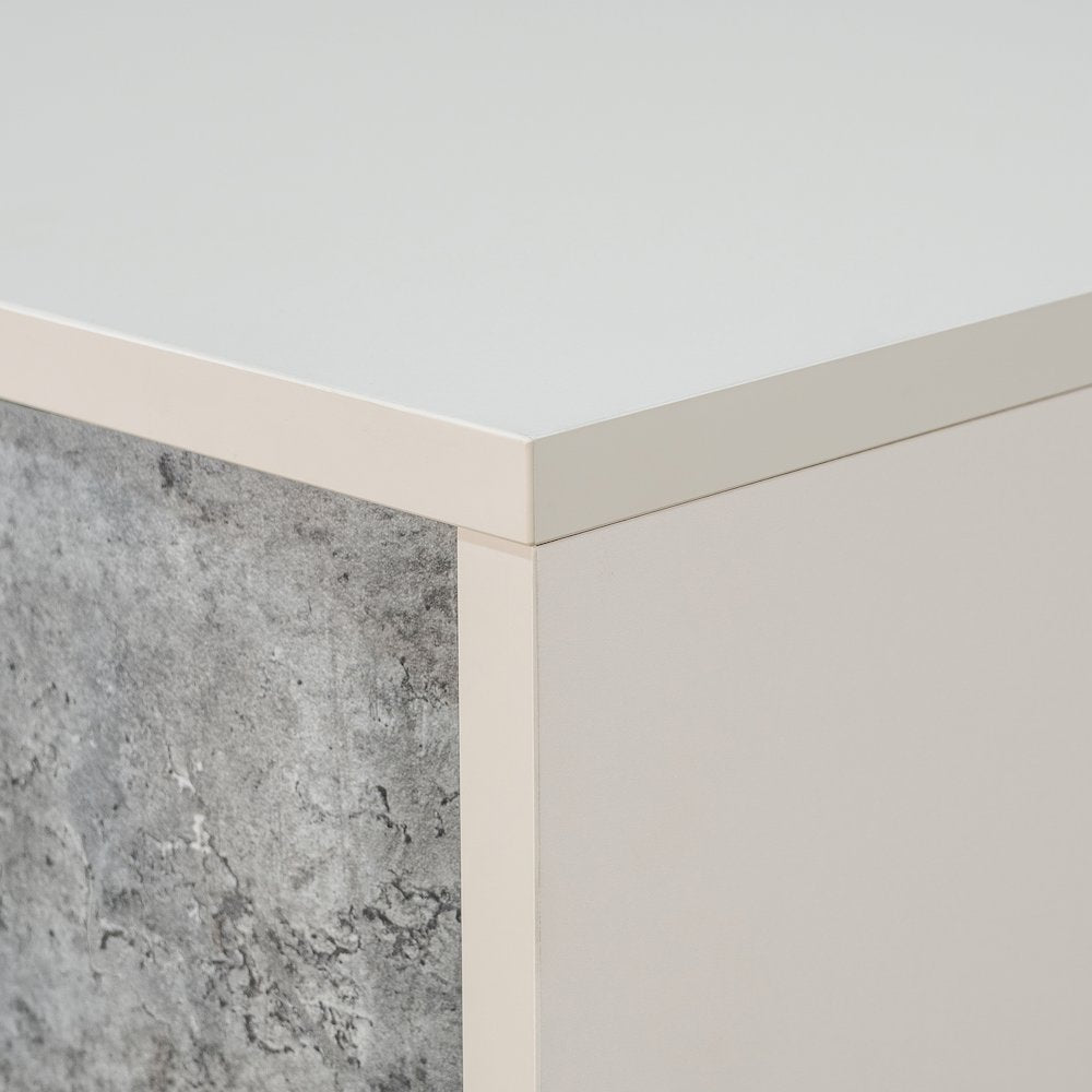 Pavira 5-Drawer Chest - Stone