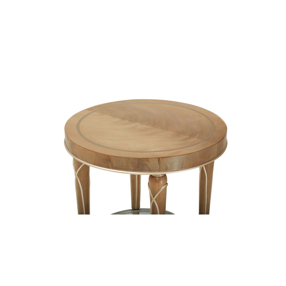 Villa Cherie End Table - Caramel