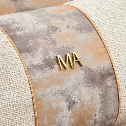 La Terrazza Accent Chair - Cappuccino/Light Champagne