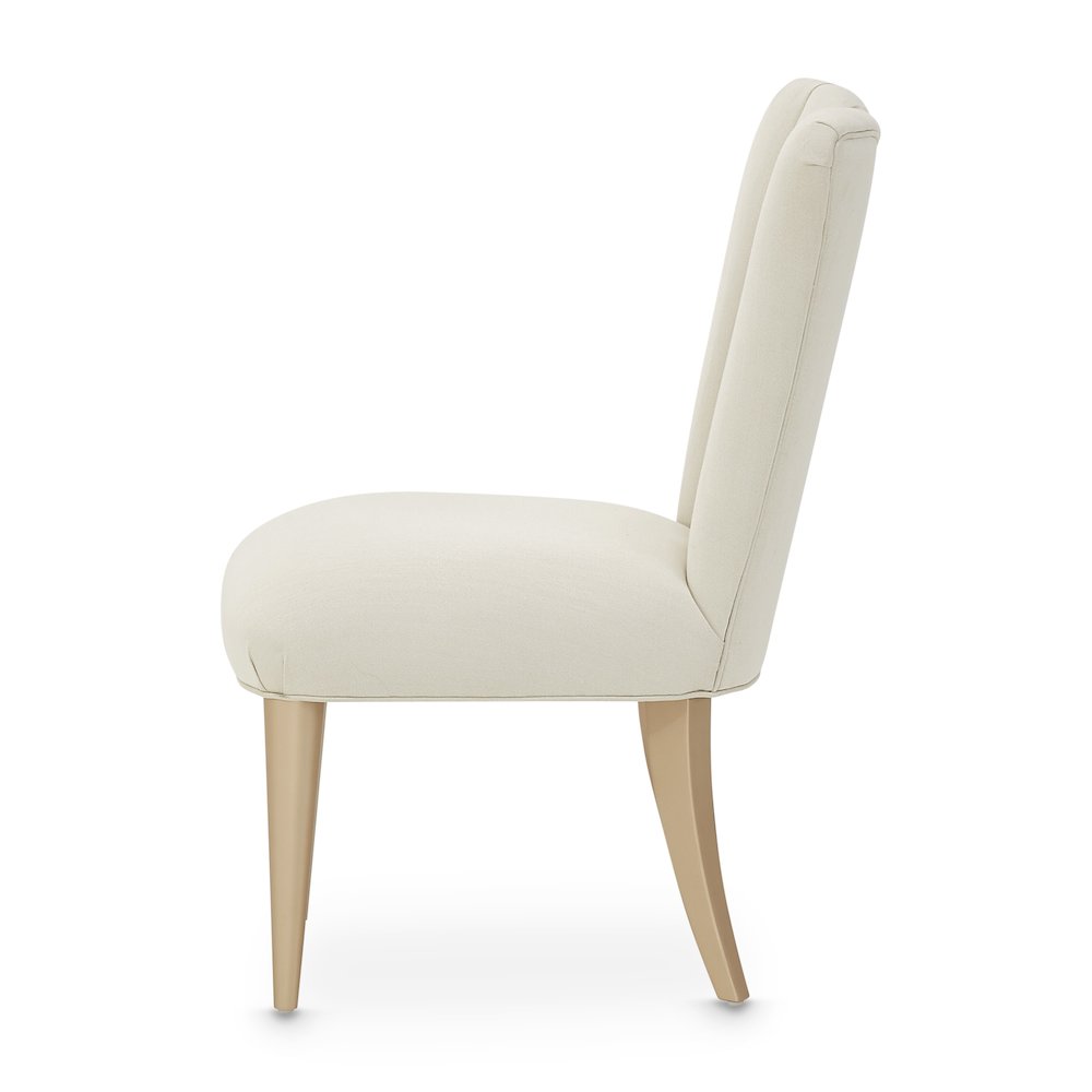 La Rachelle Dining Side Chair - Icicle/Champagne Set of 2