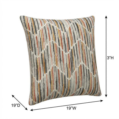 Sundance Augusta 19" Square Throw Pillow, Set of 2 - Spice