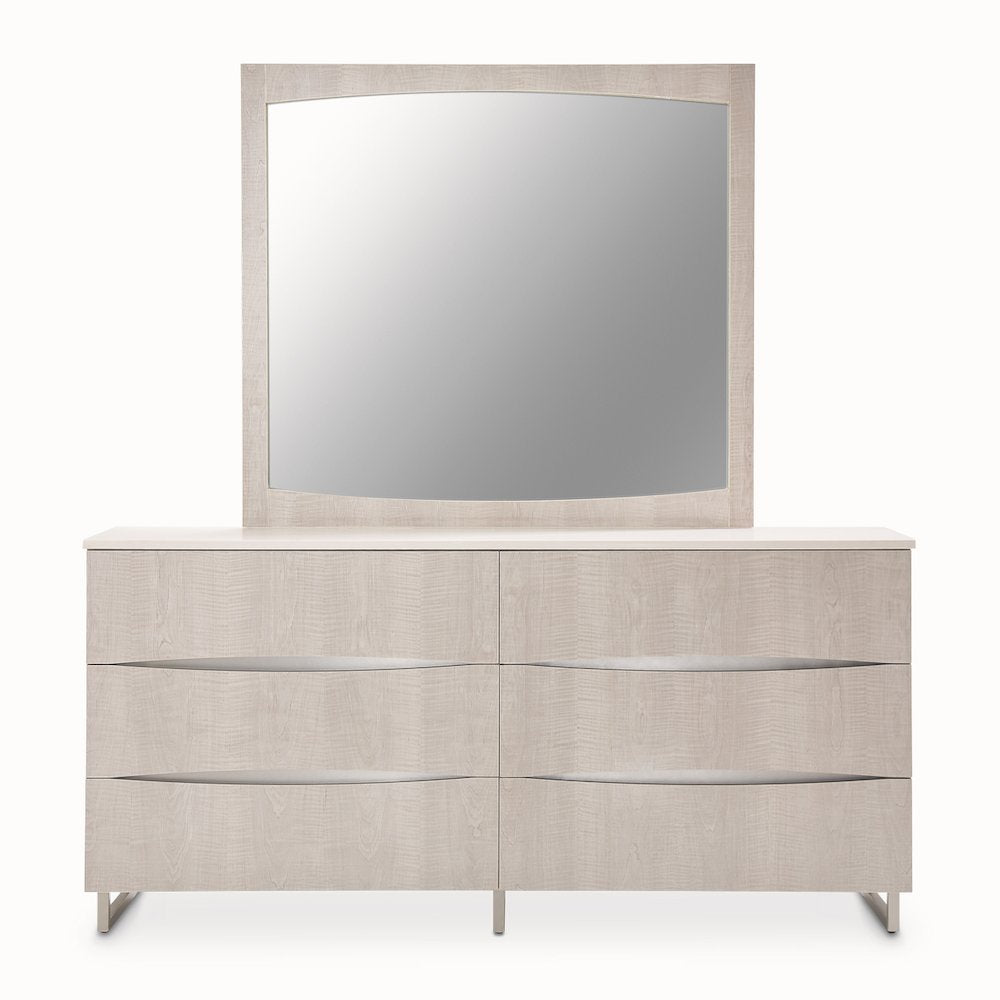 Marin Mirror - Greige