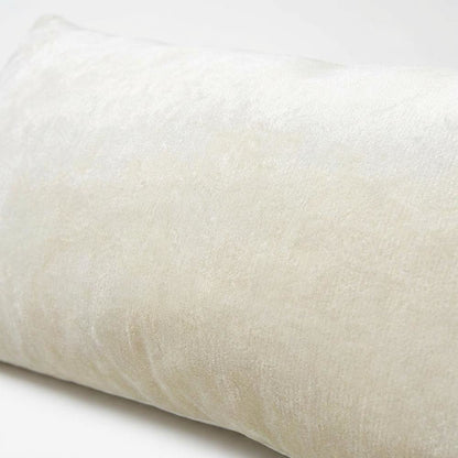 The Smith 13"x24" Oblong Chenille Pillow, Set of 2 - Cream