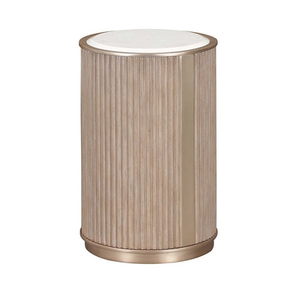 West Kensington Chairside Table - Sea Salt Caramel
