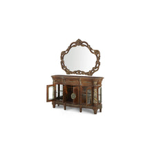 Villa Valencia Sideboard with Mirror - Classic Chestnut