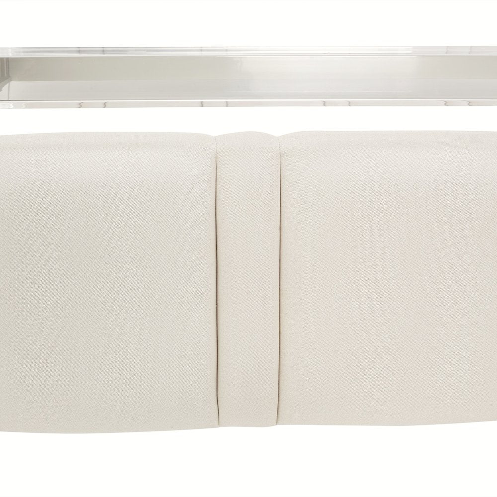 Penthouse Queen Short Panel Bed - Ash Gray