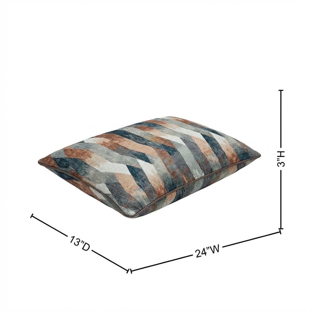 Sundance Marion 13" x 24" Velvet Throw Pillow, Set of 2 - Smoke