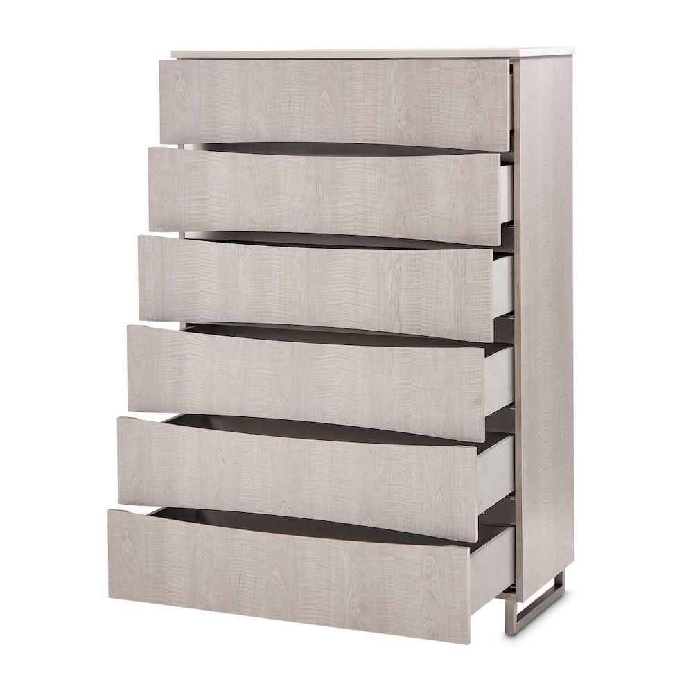 Marin 6-Drawer Chest - Greige