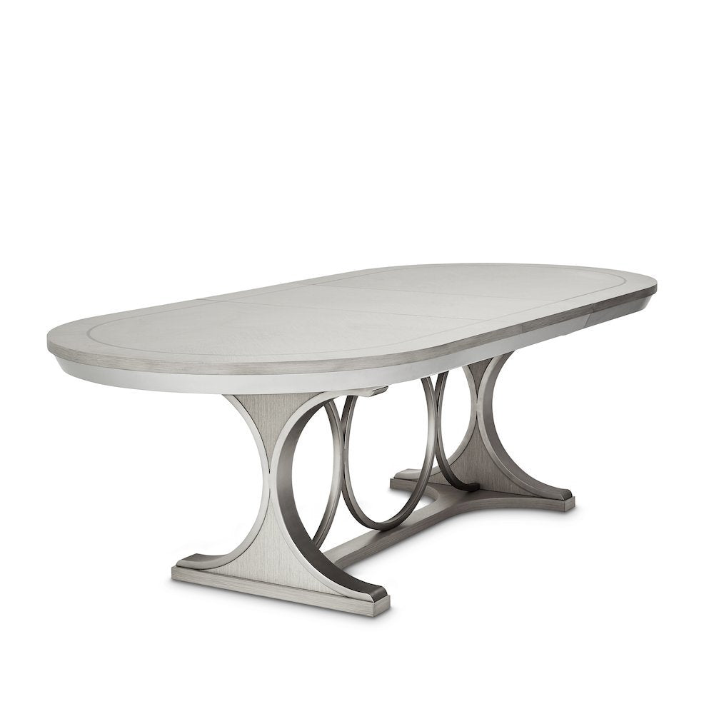 Eclipse Oval Dining Table - Moonlight Gray