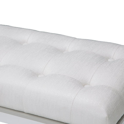 Sky Tower Bedside Bench - Cloud White
