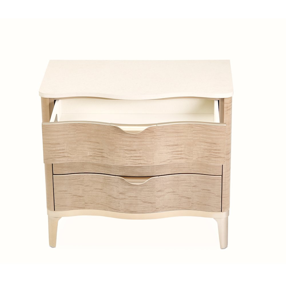 Malibu Crest 3-Drawer Nightstand - Blush
