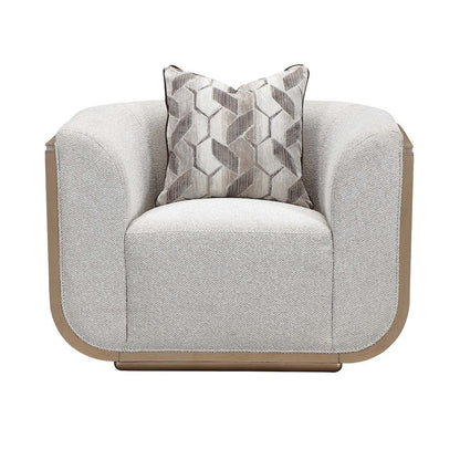 West Kensington Matching Chair - Buff/Seal Salt Caramel