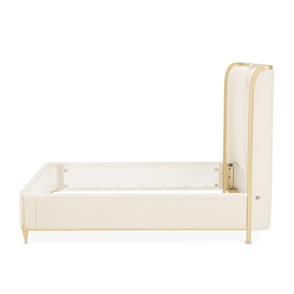Scotts Square Cal. King Bed - Light Champagne