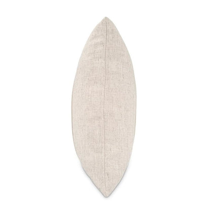 Moonbeam Baldwin 21" Square Pieced Pillow, Set of 2 - Dove
