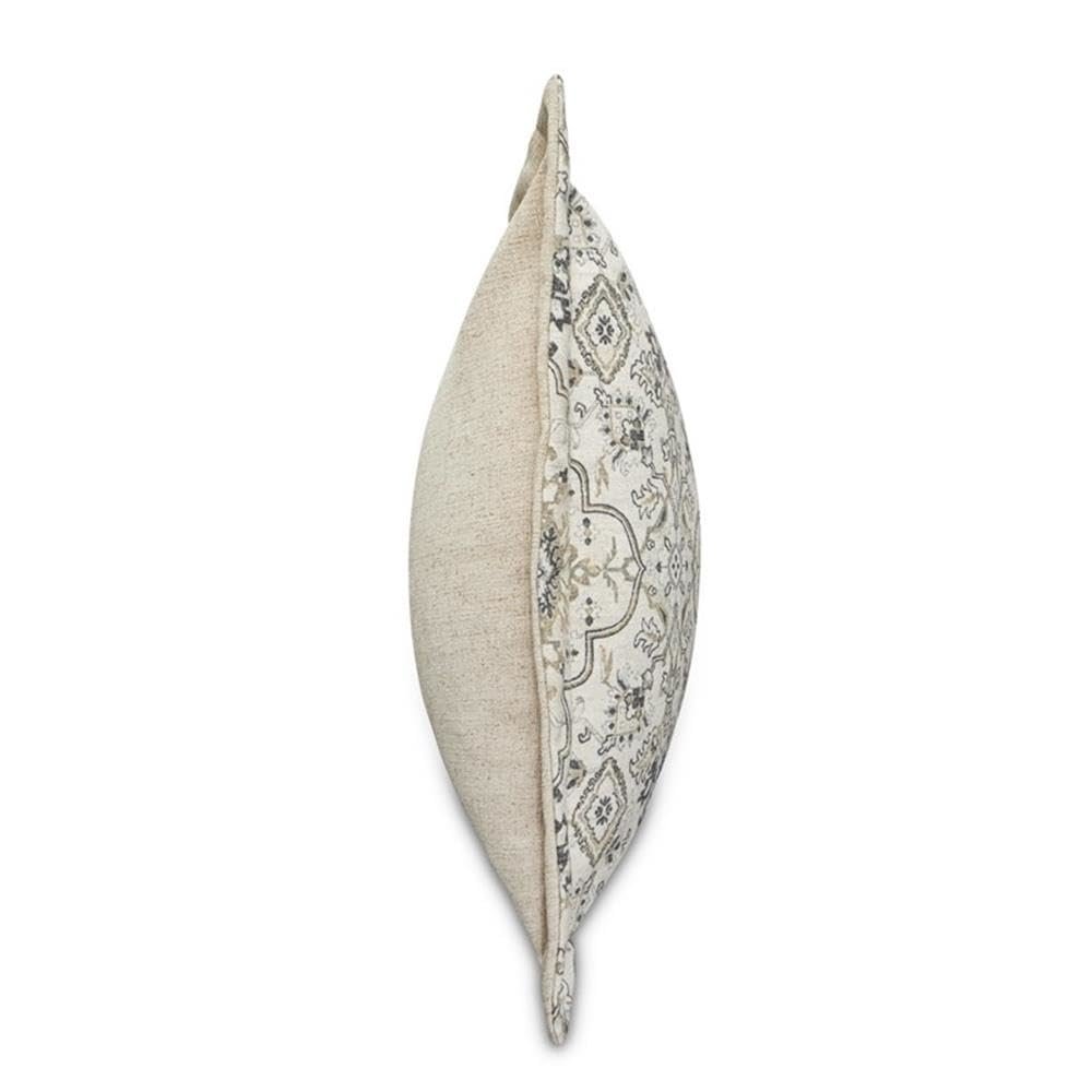 Moonbeam Powell 21" Square Pillow, Set of 2 - Natural