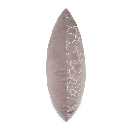 GLAMtastic Crackle 22" Square Pillow, Set of 2 - Fog