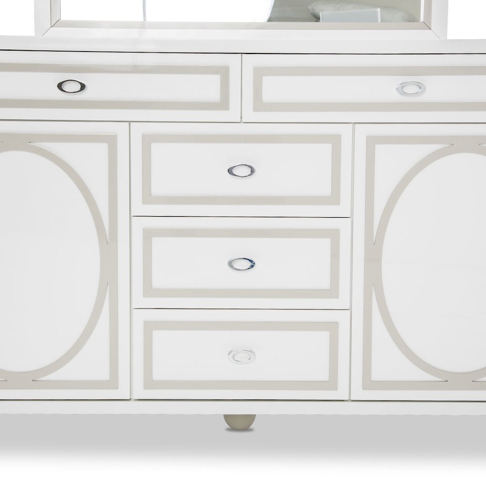 Sky Tower Dresser - Cloud White