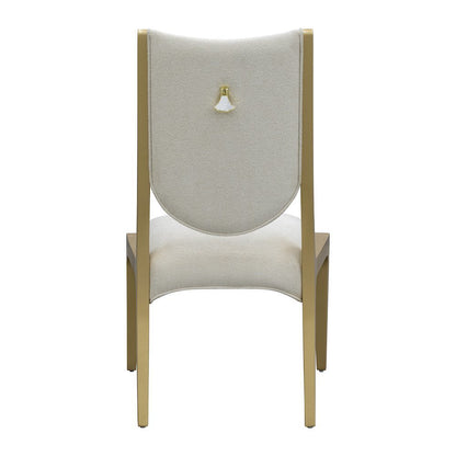 Scotts Square Dining Side Chair, Set of 2 - Light Champagne
