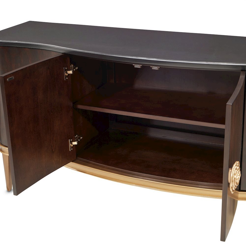 Camellia Field Sideboard - Warm Pecan