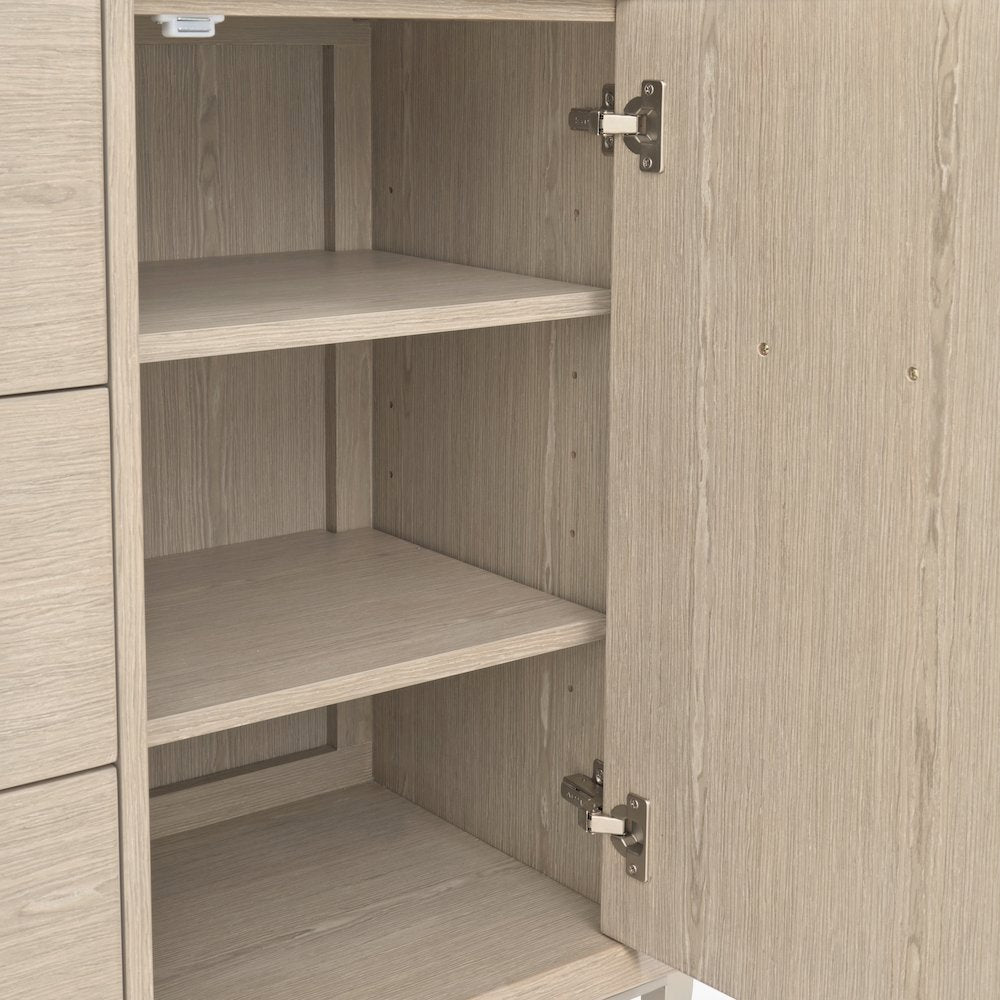 Lotus Bay 5-Drawer Chest - Sand