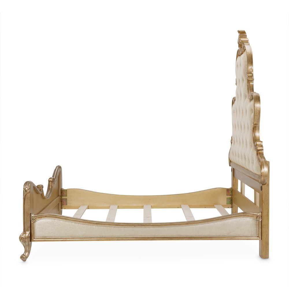 Platine de Royale Queen Panel Bed - Antique Platinum