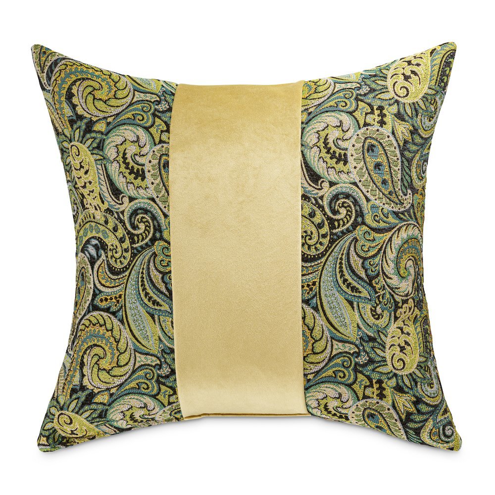 Emerald Isle Forsythe 22" Square Throw Pillow, Set of 2 - Green