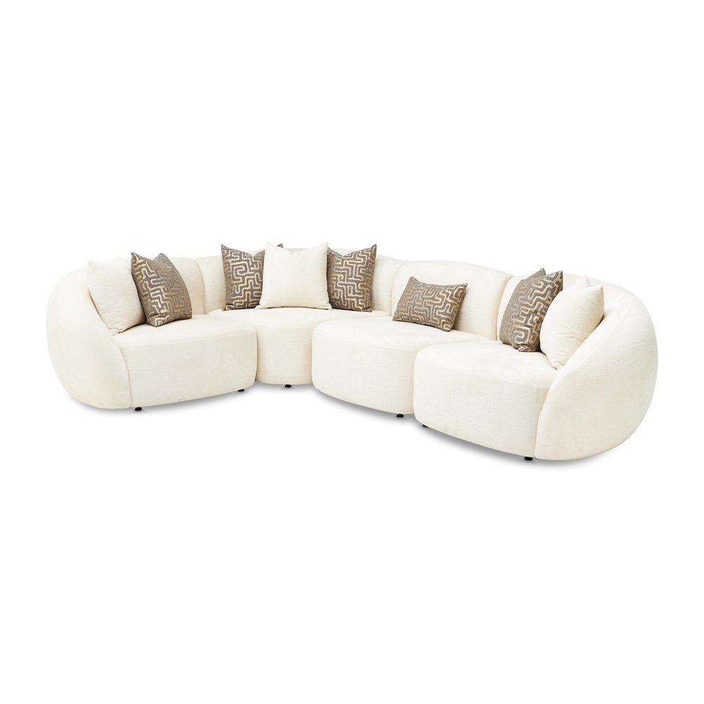 Le Montreaux 5-Piece Modular Sectional - Gardenia