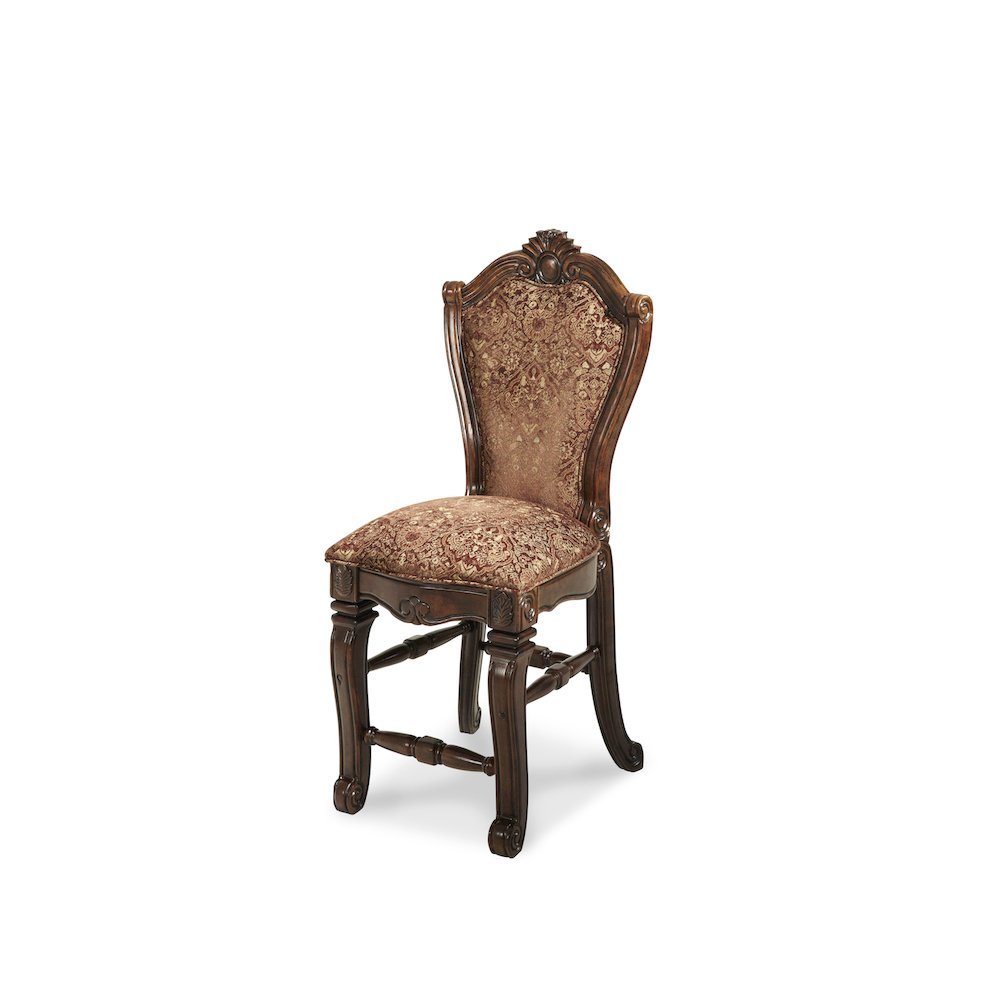 Windsor Court Counter Height Chair - Vintage Fruitwood Set of 2