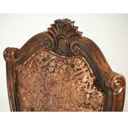 Windsor Court Counter Height Chair - Vintage Fruitwood Set of 2
