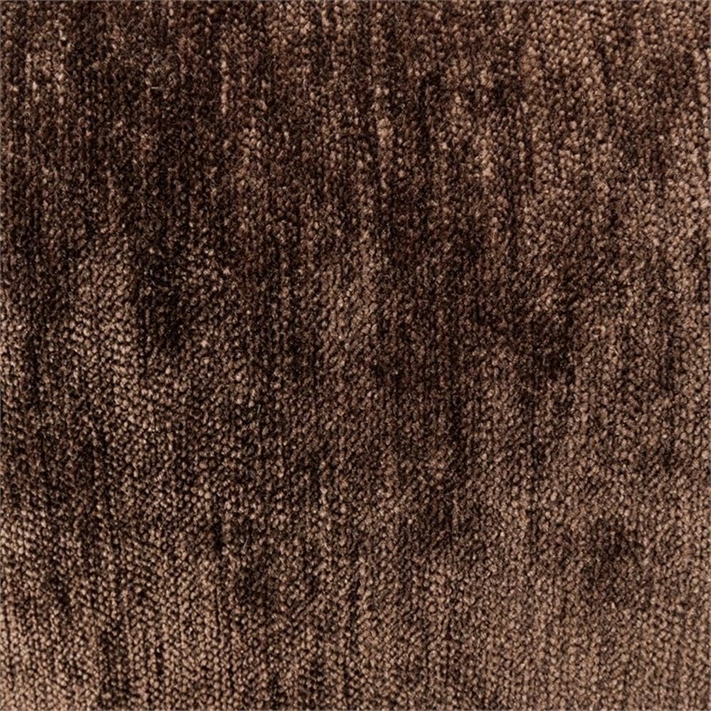 The Smith 20" Square Chenille Pillow, Set of 2 - Chocolate
