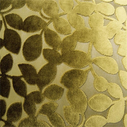 Re-nue Larkin 19" Square Velvet Pillow, Set of 2 - Olive Green