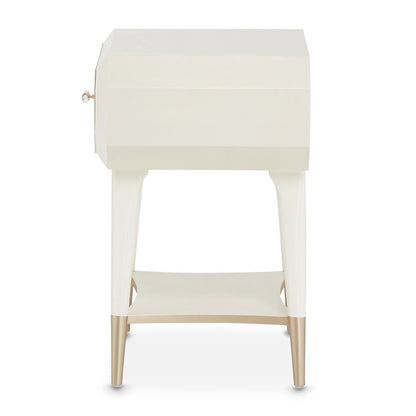 La Rachelle 1-Drawer Nightstand - Champagne